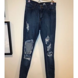 Fashion Nova high waisted jeans